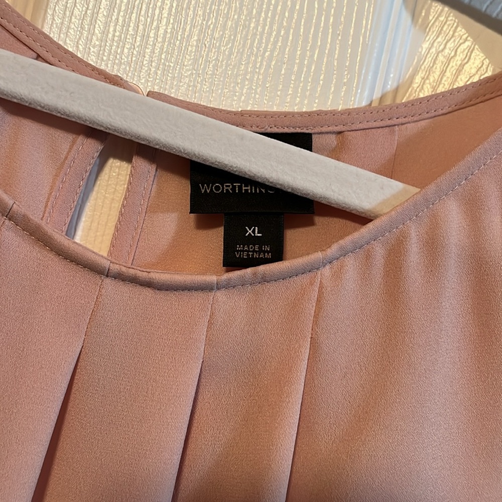 Worthington size XL, light pink - Picture 2 of 3